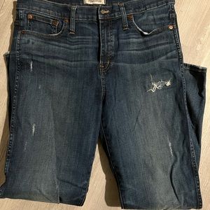 Madewell high rise skinny jeans. Worn once